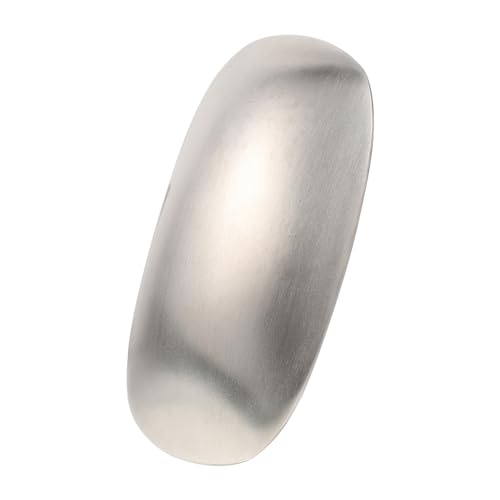 DRESSOOS 2 Piezas Jabón Desodorante Oler Azufre Rociar Jabonera De Plata Agente De Mudanzas Jabón De Manos De Paloma Jabón De Cocina Jabón Quita Olores Herramienta Acero Inoxidable Silver