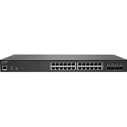 Sonicwall 02-SSC-2468 24 Port Gig Poe Switch 4 Sfp P