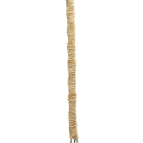 Creative Co-Op Glass and Mango Wood Ceiling Pendant Light - Image 4