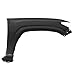 Upgrade Front Fender Compatible with 2016-2023 Tacoma, Front Quarter Panel Car Fender Right Passenger Side Replace# 5381104110 (Part Link: TO1241261)