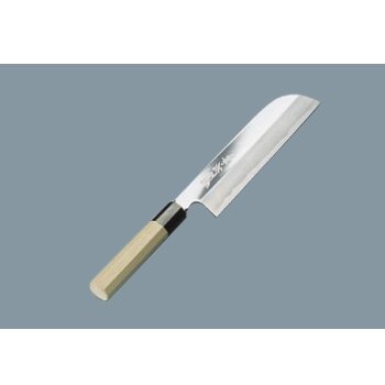 Amazon｜兼松作 鏡面仕上 鎌型薄刃庖丁 18cm 3502500｜菜切り包丁