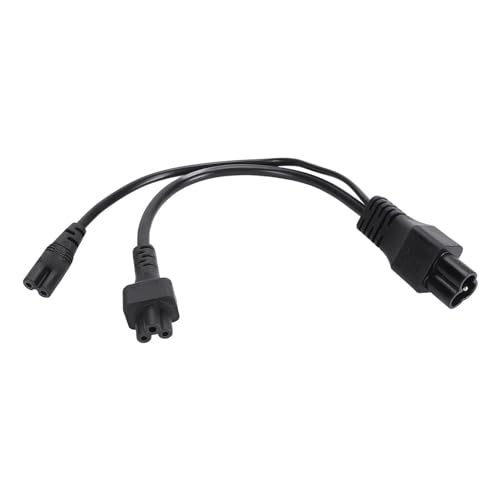 Cordon d'alimentation C6 à C7 adaptateur en Y de 30cm pour ordinateurs portables