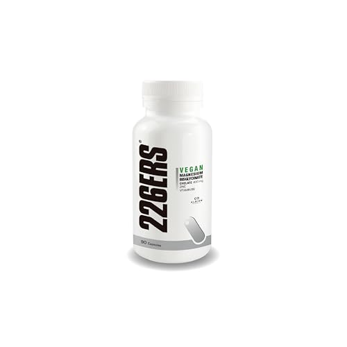 Magnesio Bisglicinato con Vitamina B6 y Zinc - 90 cápsulas - Reduce el Cansancio, Mejora el Rendimiento Muscular - Apto para Veganos - Sin Gluten - Máxima Absorción - Recomendado para Deportistas