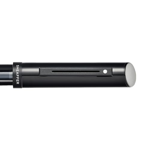 Image of Sheaffer Calligraphy Matte Black Fountain pen with Black cap and Matte Black Trim in Hangsell - Fine