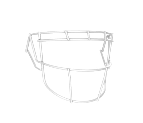 Schutt Vengeance Varsity Facemask for Vengeance Pro LTD Football Helmets, V-ROPO-SW-TRAD-NB Facemask, White, Titanium