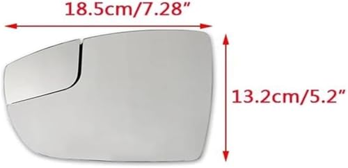 Rétroviseur Focus 2012-2018 : éliminez les angles morts avec ce miroir blanc