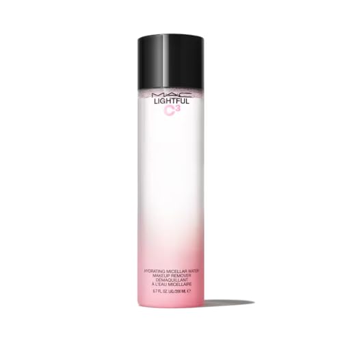 MAC, Lightful C3 Hydrating Micellar Water Makeup Remove, 200 ml
