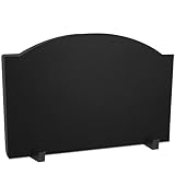 SIMOND STORE - Fire Back 26 Inch - Firebacks for Fireplace with Feet - Cast Iron Fireplace Reflector Plate for Heat Reflection and Wall Protection