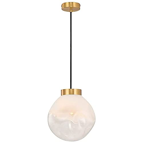 Lustre suspension géométrique E27 en verre pour chambre et salle à manger