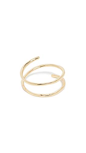 gorjana Women's Taner Coil Ring, Gold, 7