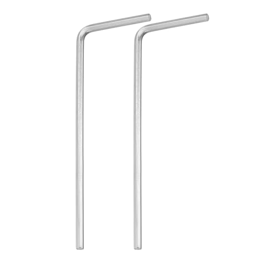 QUARKZMAN 2 Llaves Hexagonales de 1,5 mm de Acero Inoxidable en Forma de L, Llaves Métricas Hexagonales, Herramienta de Reparación para Bricolaje en Casa, Reparación de Bicicletas