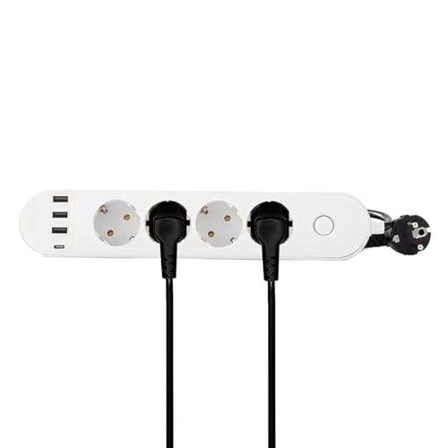usefulbeauty - Extensor de enchufe portátil multifunción para dispositivos eléctricos