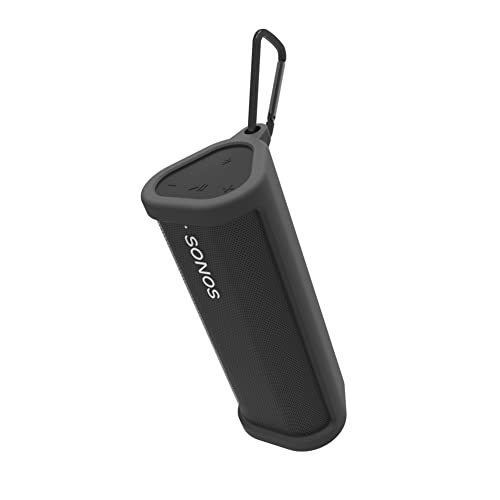 Silikonhülle Für Sonos Roam 2/Roam Lautsprecher - Stoßfest Mit Karabiner