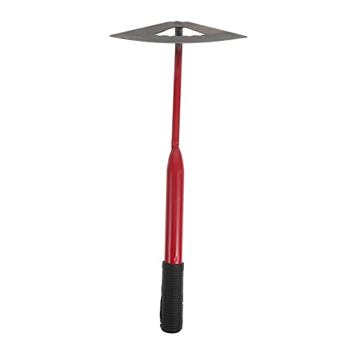 Gogogmee Durable Garden Hand Digger Manual Weeding Tool for Soil Loosening and Removal Hollow Hoe with Non Slip Grip for Efficient Gardening