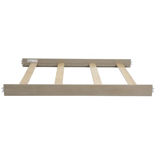Image of Evolur Full-Size Bed Conversion Rails, Designed & Tested Cribs, Durable Hardwood Build with Secure Mattress Slats, Easy Assembly - Sienna