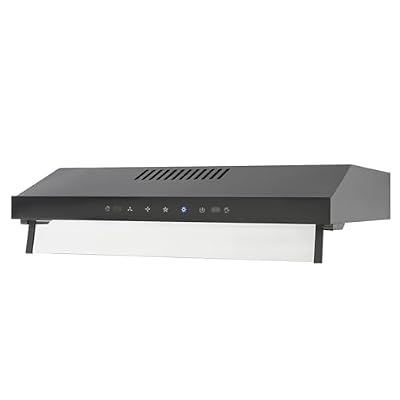 900 CFM Under Cabinet Range Hood, Dual Motor Kitchen Exhaust with Touch Control & Gesture Sensing, Stainless Steel, 3 Speed Settings for Home & Restaurant