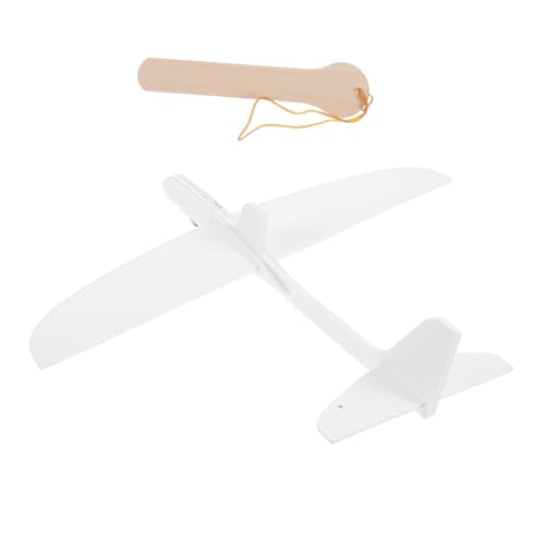 BESPORTBLE 1 Set Wooden Glider Model Airplane Kits Plane Model Kit Airplane Wood Glider DIY Wood Crafts DIY Handmade Woodworking Planes Handicrafts Supplies Handicrafts Wooden Beige -  FTKK8HY51N90224QS90C5EW