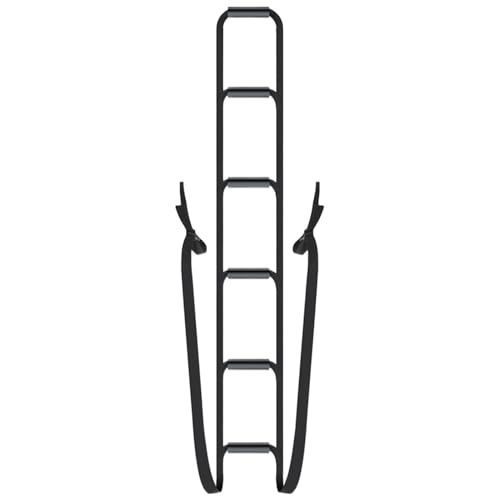 Aid for Getting in and Out of Bed - Black Seniors Bed Assist Rails Bedside Straps | User-Friendly Sit Up Device for Thanksgiving, Christmas, Pregnant