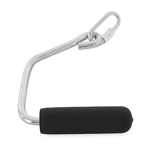 Total Gym Accessories Open Ended Chrome Grip Handles for Total Gym Home Workout Machines, Compatible for Supra, Electra, FIT, Black - Thumbnail 6