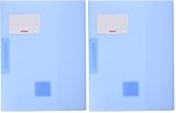 BRUNNEN Schnellhefter A4 Pastell blau FACT! (Packung mit 2)