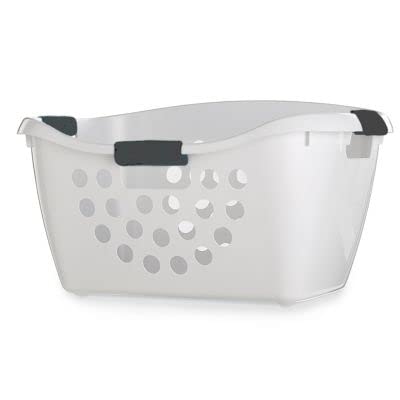 Lakeland 50L White Laundry Basket