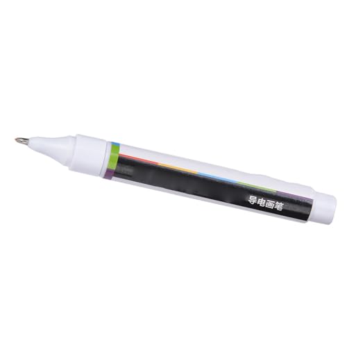 Image of Hilitand Conductive Ink Pen, High Conductivity Circuit Repair Drawing Tool for PCB Boards Electronics Gold Metallic Powder 1 Piece