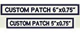 Custom Embroidered Patch 6" X 0.75" - Just Add Your Name