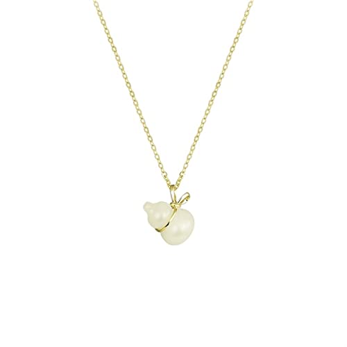 Pendentif en jade anti-ternissement avec sa chaîne de clavicule argent
