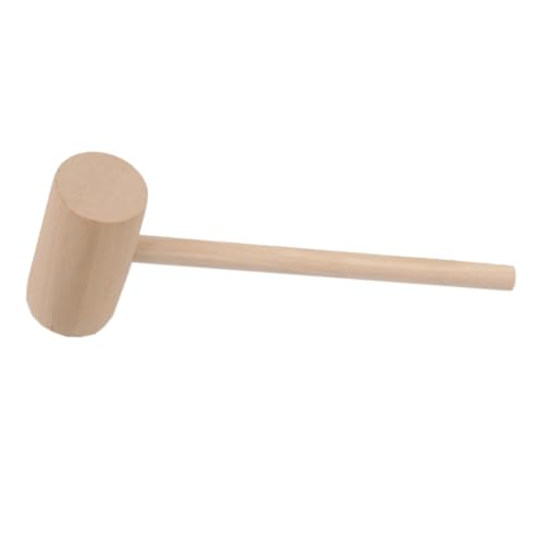 DECHOUS Wooden Mini Mallet Set of 3 for Cake Lobster Made from Solid Wood Compact for and Girls