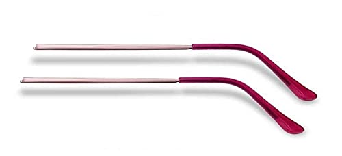 RYZGOJV 1 par de lentes de repuesto de metal para patillas de repuesto, marco de gafas de patillas y brazos, piernas-G04, Varios colores, Medium