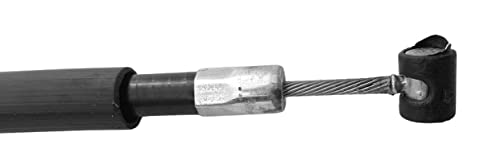 Cable de freno trasero de moto Yamaha CS 50 Jog, cable Bowden negro 3