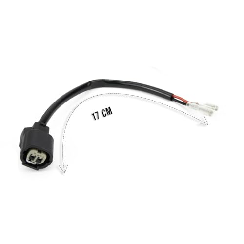 Image of Aharon Motorcycle 12V Cable Wire Extension /Adapter for LED Turn Signal Lights | Compatible with Kawasaki Motorcycles | Bike Indicator Blinkers | Waterproof Indicator Light Connector Plug