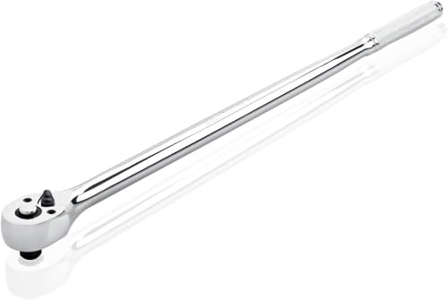 Image of Neiko 03034A 3 /8 inch Drive Extra Long Ratchet | 18 inch Length | 72 Tooth Gear | Cr-Mo Head | CR-V Steel