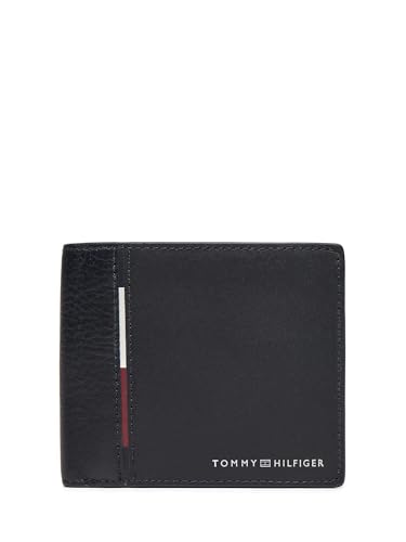 Portefeuille bleu compact Tommy Hilfiger AM0AM12765 TU avec rangements