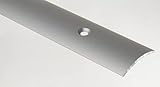 Transition Rail Semi-Circular 30 mm Aluminium Silver Side 100 cm SB
