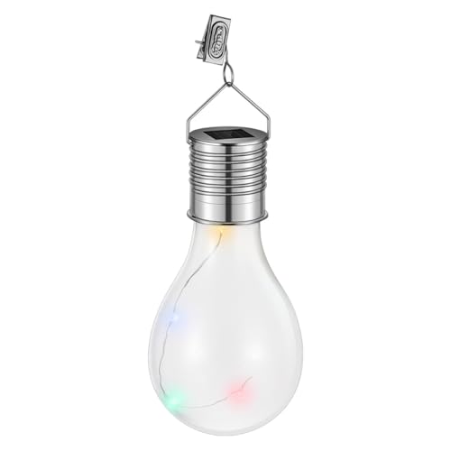 Ampoules solaires suspendues LED au design épuré pour une décoration paysagère haut de gamme