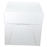 GRIRIW Und Leichte Kuchenträger-papier-kuchenbox Zum Backen Von Kuchenboxen Mit 12 Zoll Dekorativem Griff