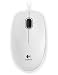 Produktbild Logitech B100 Maus mit Kabel, USB-Anschluss, 800 DPI Optischer Sensor, 3 Tasten, Für Links- und Rechtshänder, PC/Mac - Weiß