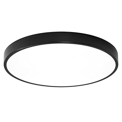 DOBQHWY Macaroon Lámpara Techo LED Minimalista Accesorios Iluminación Techo Coloridos Y Creativos Lámpara Panel Súper Brillante Luz Blanca Fría Luces Planas Material De Herrería para El Hogar