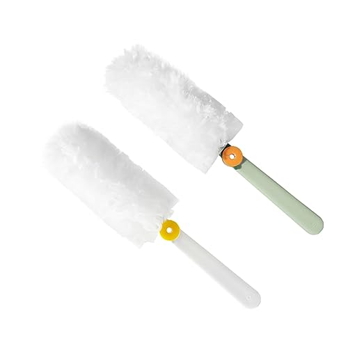 GANAZONO Plumero Para Limpieza Del Hogar Accesorios Para Atrapar El Polvo Cepillo De Limpieza Rotativo Con Carga Electrostática