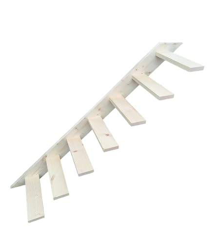 XL Cat Steps Ladder Wall Fence Mounted Pet Furniture Tower Climbing Stairs (7 XL Cat Step)