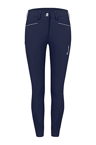 Pantalon d'équitation Cavallo Carine Grip bleu marine hiver 21
