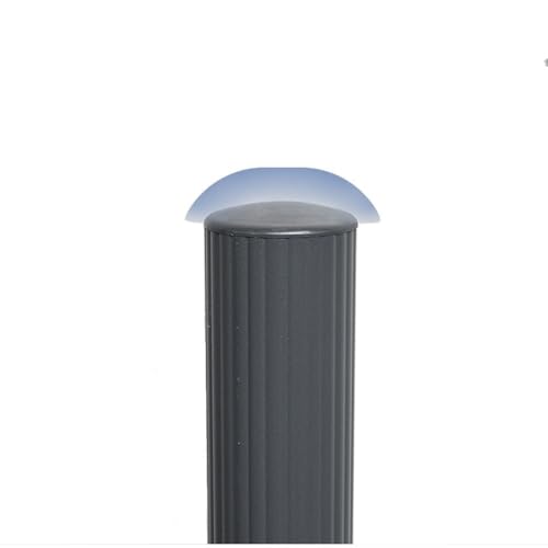 Barre d'appui pour escalier industriel en métal robuste et finitions soignées mates - 5