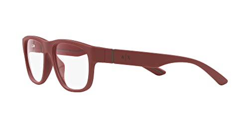 Image of Armani Exchange mens Ax3102u Universal Fit Square Prescription Eyewear Frames