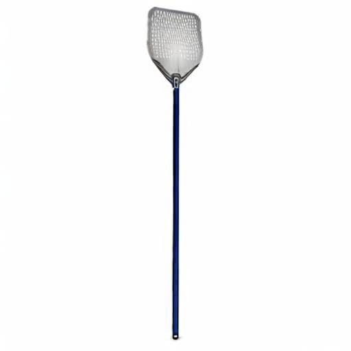 Pala para pizza perforada línea azul de 33 x 183 cm Gi.Metal de aleación de aluminio