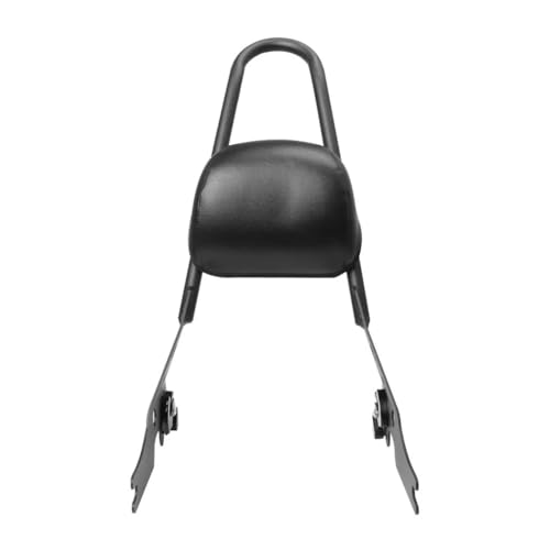 Coussin de dossier passager amovible de haute finition noire pour Sportster XL 883 1200