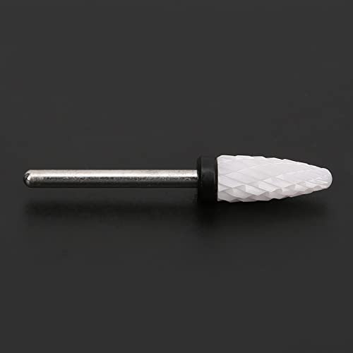 Punta de cerámica para taladro de uñas forma maíz miniatura 5