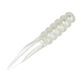 Queue de bêche Strike King Lures Mr. Crappie Slab Lot de 15 leurres Shiney Slanger, Longueur 6,3 cm