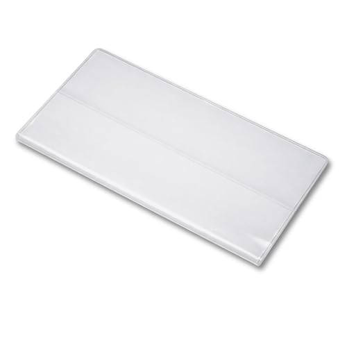 Protège Livret de Famille - PVC Transparent – Etui de Protection Étanche et Résistante – 10x21 cm – Protège contre l’Eau, la Poussière et l’Usure