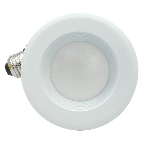 3 Inch Dimmable Led Recessed Retrofit Baffle Trim Kit, 9W, Cri 90+, 3000K, 3 Inch Led Recessed Light, Rated For Damp Locations, Es Qualified, Ul Listed #TOP3
